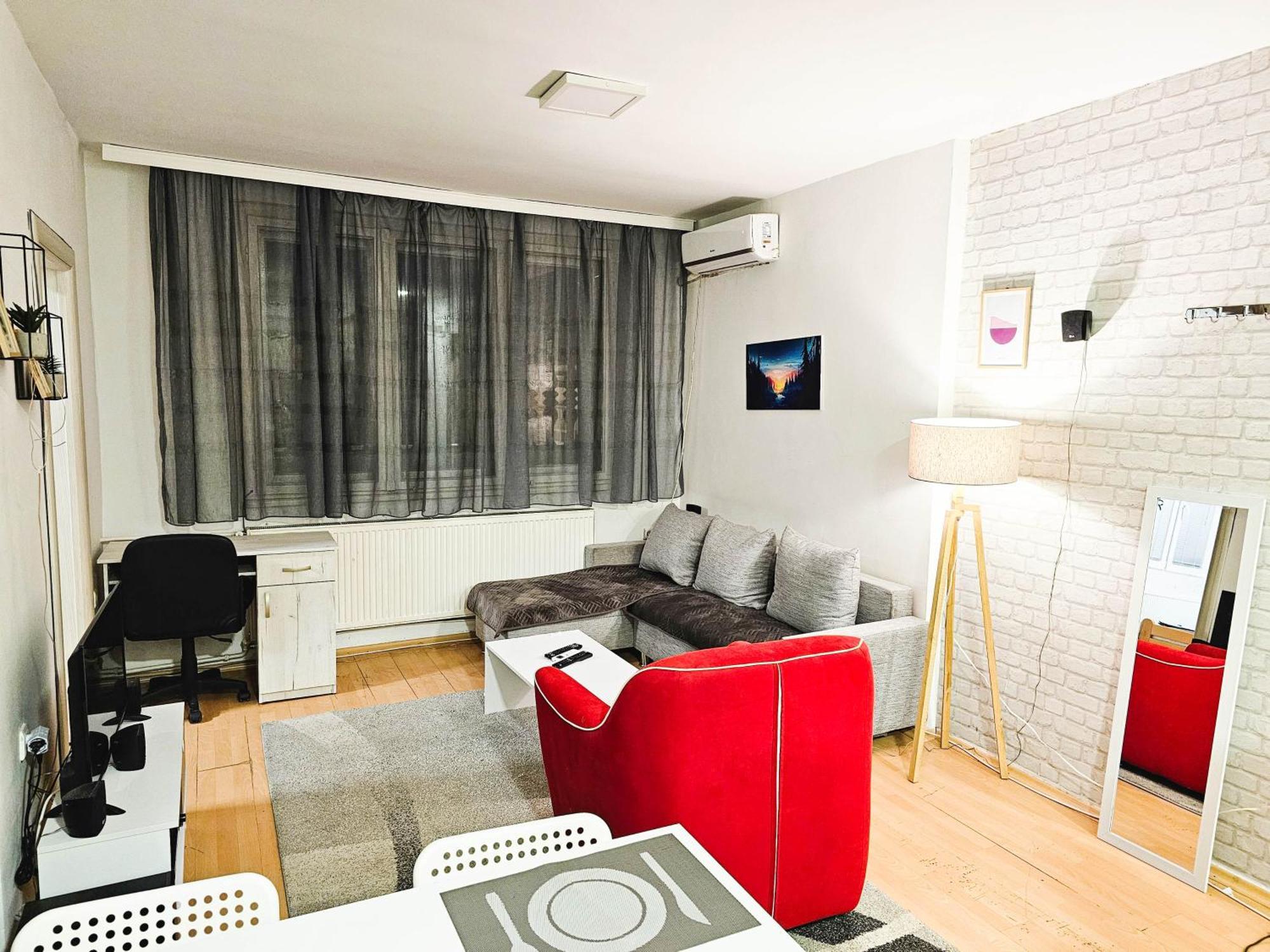 Apartment Skopje Square Exteriör bild