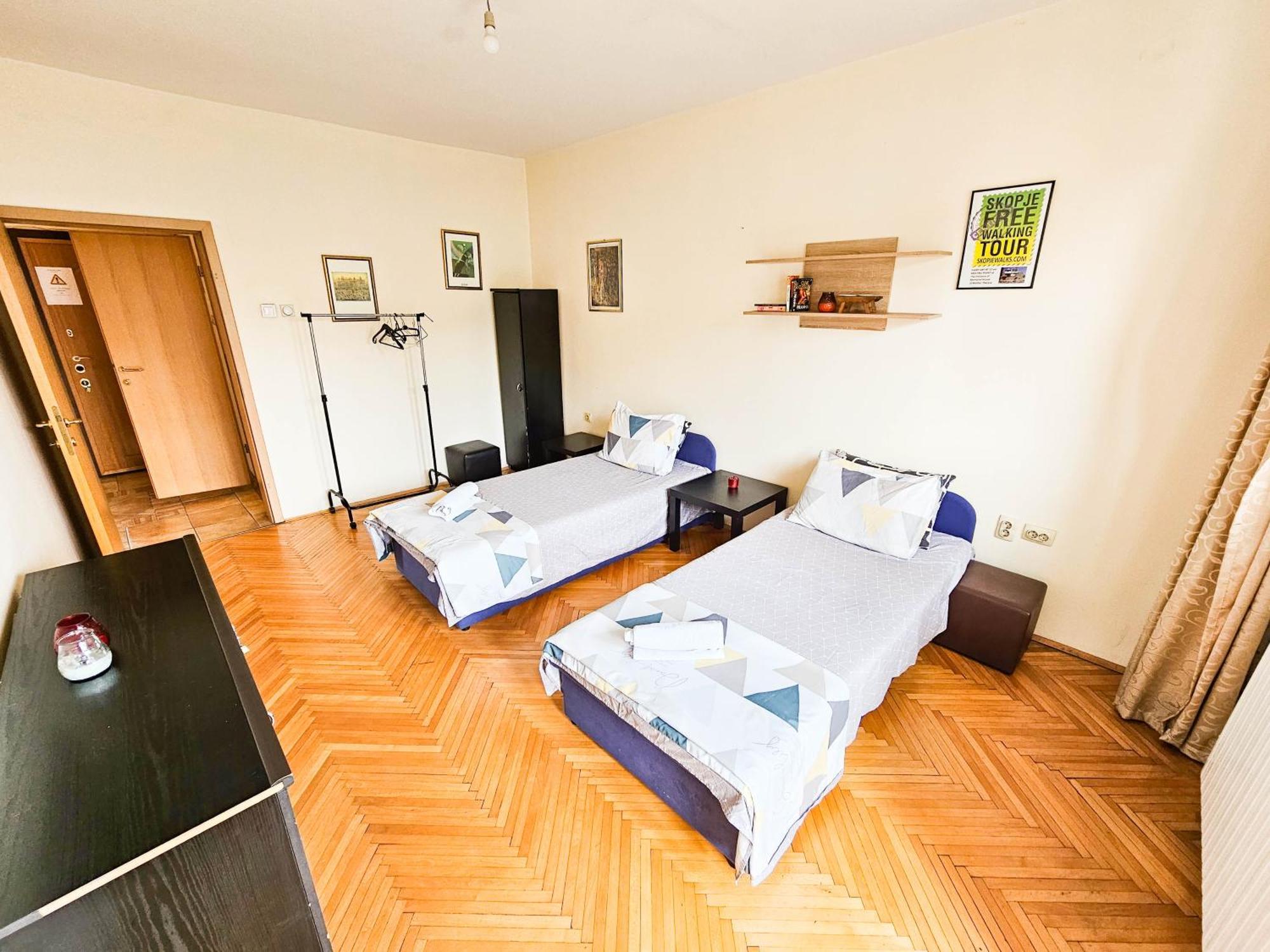 Apartment Skopje Square Exteriör bild