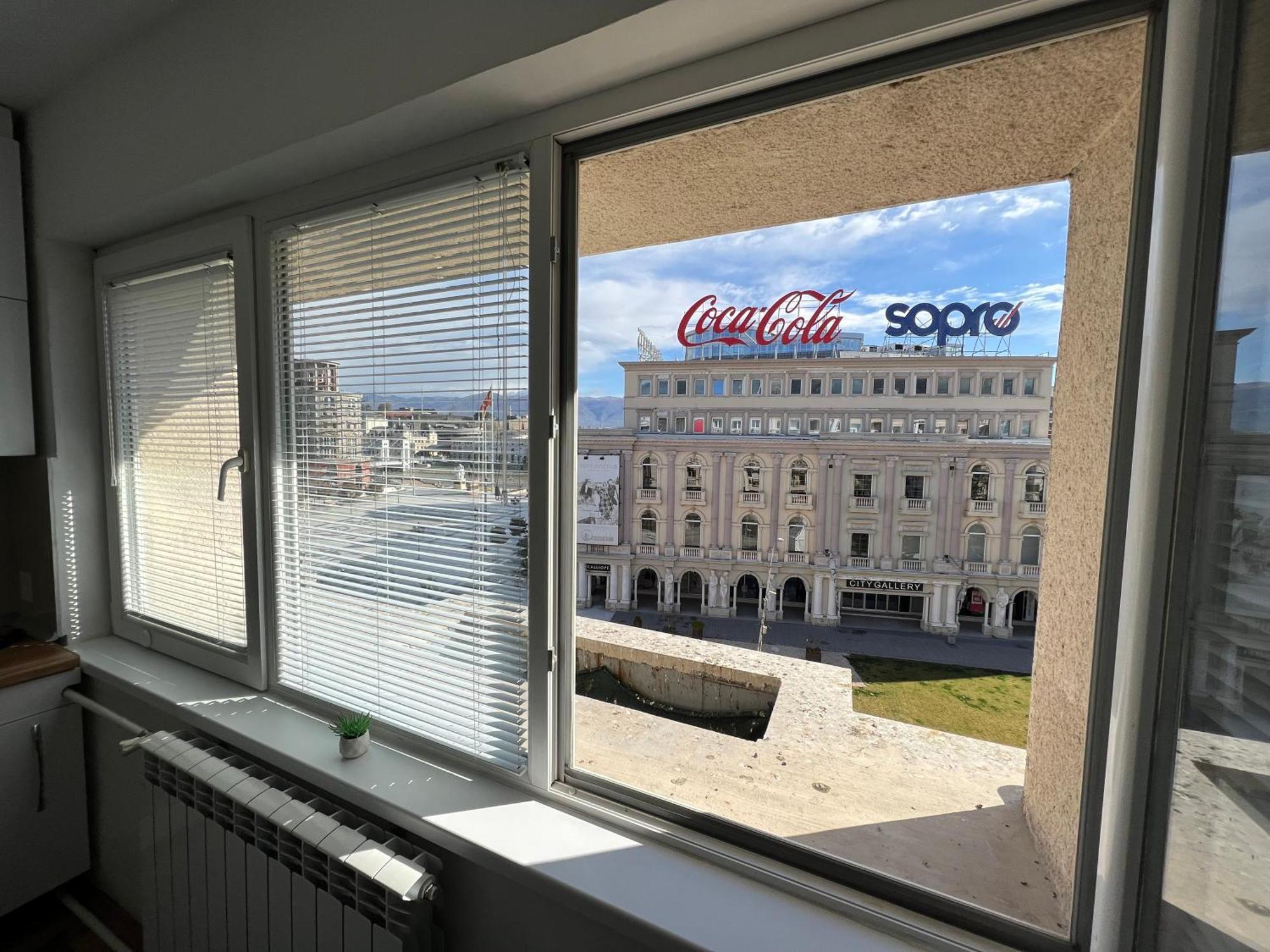 Apartment Skopje Square Exteriör bild