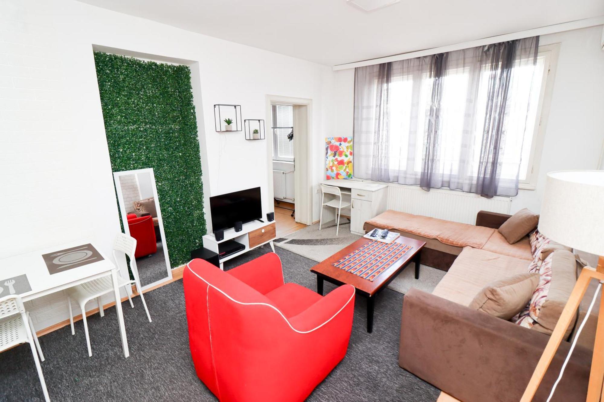 Apartment Skopje Square Exteriör bild